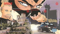 ZZZ - Saint Marin 2019 Feuillet San Marino Comics festival (Diabolik)
