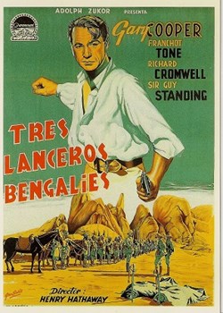 Tres lanceros bengalies
