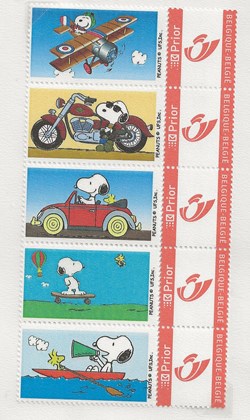 ZZZ - Belgique Duostamp - Peanuts
