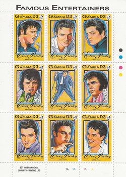 ZZZ Bloc (Gambie) 1993 Elvis Presley