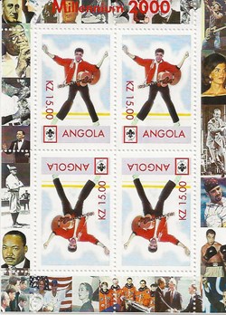 ZZZ Bloc (Angola) 2000 Millenium - Elvis Presley