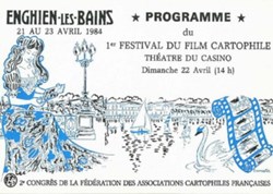 Enghien les Bains Festival du film cartophile 1984