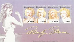 ZZZ Bloc (Sierra Leone) 2006 Marilyn Monroe
