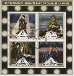 ZZZ Bloc (Solomon Islands) 40th memorial anniversary of Charlie Chaplin