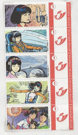 ZZZ - Belgique 2009 Duostamp - Yoko Tsuno