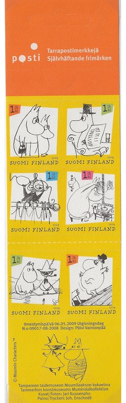 ZZZ - Finlande 2009 Carnet moomins