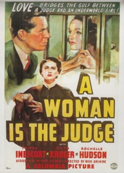 A woman is a judge
