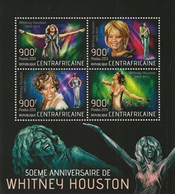 ZZZ Bloc (République Centrafricaine) 2013 50ème anniversaire de Whitney Houston