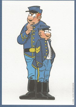 ZZ ex libris de Lambil Cauvin