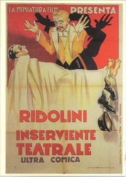 Ridolini inserviente teatrale