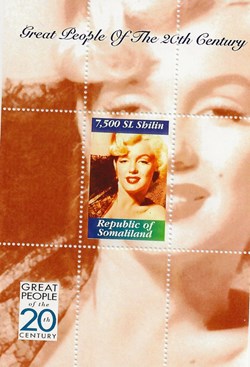 ZZZ Bloc (Somalie) 2000 Marilyn Monroe