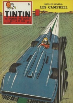 Michel Vaillant album Tintin