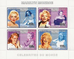 ZZZ Blocs (RD Congo) 2006 Marilyn Monroe