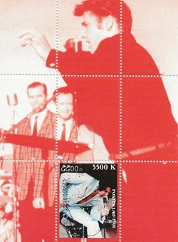 ZZZ Blocs (Laos) 2000 Elvis Presley