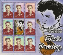 ZZZ Bloc (Dominica) 2004 Elvis Presley