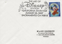 Sacramento (Etats-Unis) 2007 The art of Disney station