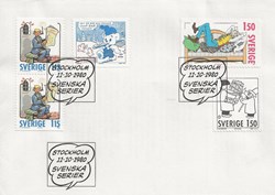 Stockholm (Suède) 1980 - La bande dessinée suédoise