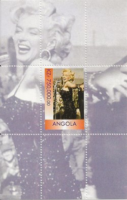 ZZZ Blocs (Angola) 2000 Marilyn Monroe