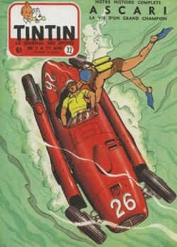 Michel Vaillant album Tintin