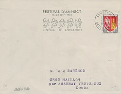 Annecy (74) 1965 Festival international du film d'animation