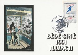 Illzach (68) 1991 7ème Festival BD CINE