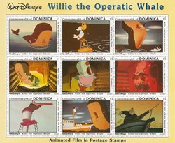 ZZZ Blocs (Dominica) 1993 Willie the operatic whale
