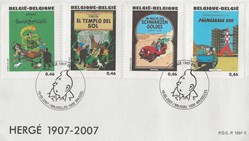 Bruxelles (Belgique) 2007 Centenaire de Tintin