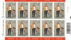 ZZZ - Belgique 2002 feuillet de 10 timbres en hommage à Marc Sleen