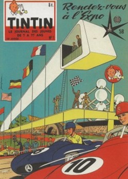 Michel Vaillant album Tintin