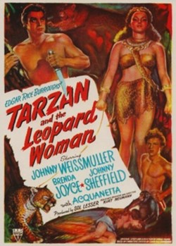 Tarzan and the leopard woman