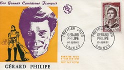 Cannes (06) 1961 Gérard Philipe