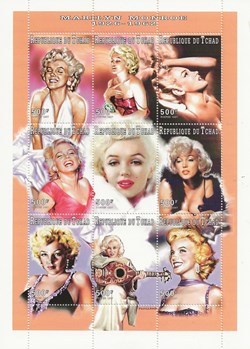 ZZZ Bloc (Tchad) 1997 Marilyn Monroe