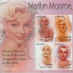 ZZZ Bloc (Sierra Leone) 2003 Marilyn Monroe
