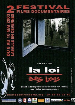 Lasalle en Cevennes Festival de films documentaires 2003