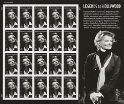ZZZ Bloc (Etats-Unis) 2010 Katharine Hepburn - Legends of Hollywood