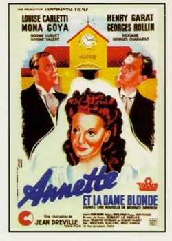 Annette et la dame blonde