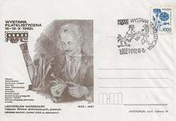 Lodz (Pologne) 1992 Wystawa Filatelistycna FilmFil '92
