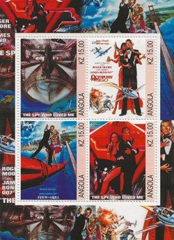 ZZZ Bloc (Angola) 2002 James Bond