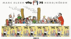 ZZZ - Belgique 2022 feuillet de 10 timbres Marc Sleen/Neron