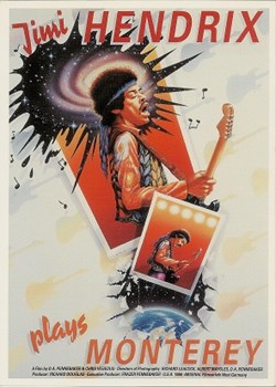 Jimi Hendrix plays Monterey