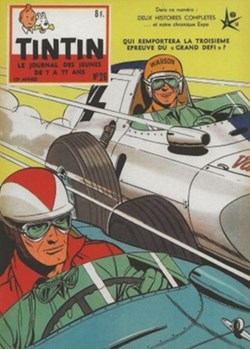 Michel Vaillant album Tintin