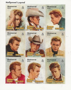 ZZZ Bloc (Montserrat) 1996 James Dean