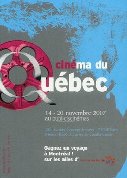 Paris Cinéma du Québec 2007