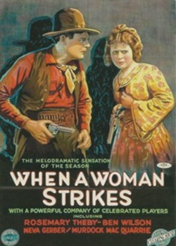 When a woman strikes