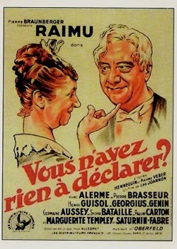 Vous n'avez rien à déclarer