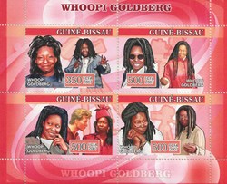 ZZZ Bloc (Guinée Bisau) 2007 Hommage à Whoopi Goldberg