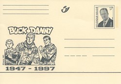 ZZ prêt à poster Belgique 1997 Buck Danny 1947/1997
