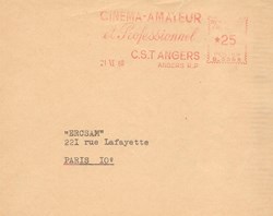 Angers (49) 1960 Cinéma-Amateur