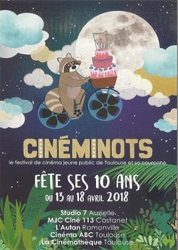 Toulouse Festival de cinéma jeune public - cineminots 2018