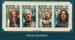 ZZZ Bloc (République Centrafricaine) 2006 Hommage à Alan Rickman